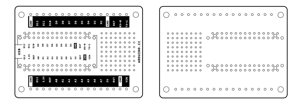 Arduino Nano-Schraubanschluss-Adapter